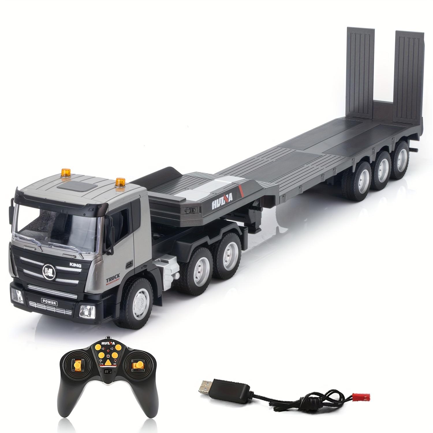 1:24 Scale Remote-Controlled Construction Toy Electric Alloy Transport Vehicle Dump Truck with Lights Creative Gift for Birthdays And Holidays 1318
1:24 Scale Remote-Controlled Construction Toy Electric Alloy Transport Vehicle Dump Truck with Lights Creative Gift for Birthdays And Holidays 1318