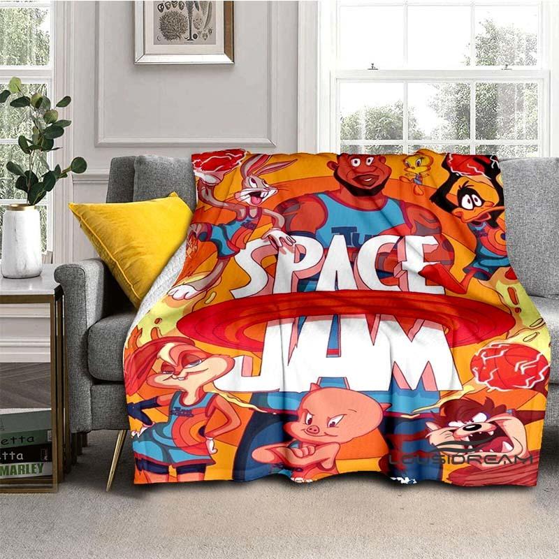 3D-Printed Cartoon Space Jam Blanket — Suitable for Sofas, Beds, Cars, Living Rooms, and Bedrooms — A Gift for Children 75x90cm
3D-Printed Cartoon Space Jam Blanket — Suitable for Sofas, Beds, Cars, Living Rooms, and Bedrooms — A Gift for Children 75x90cm