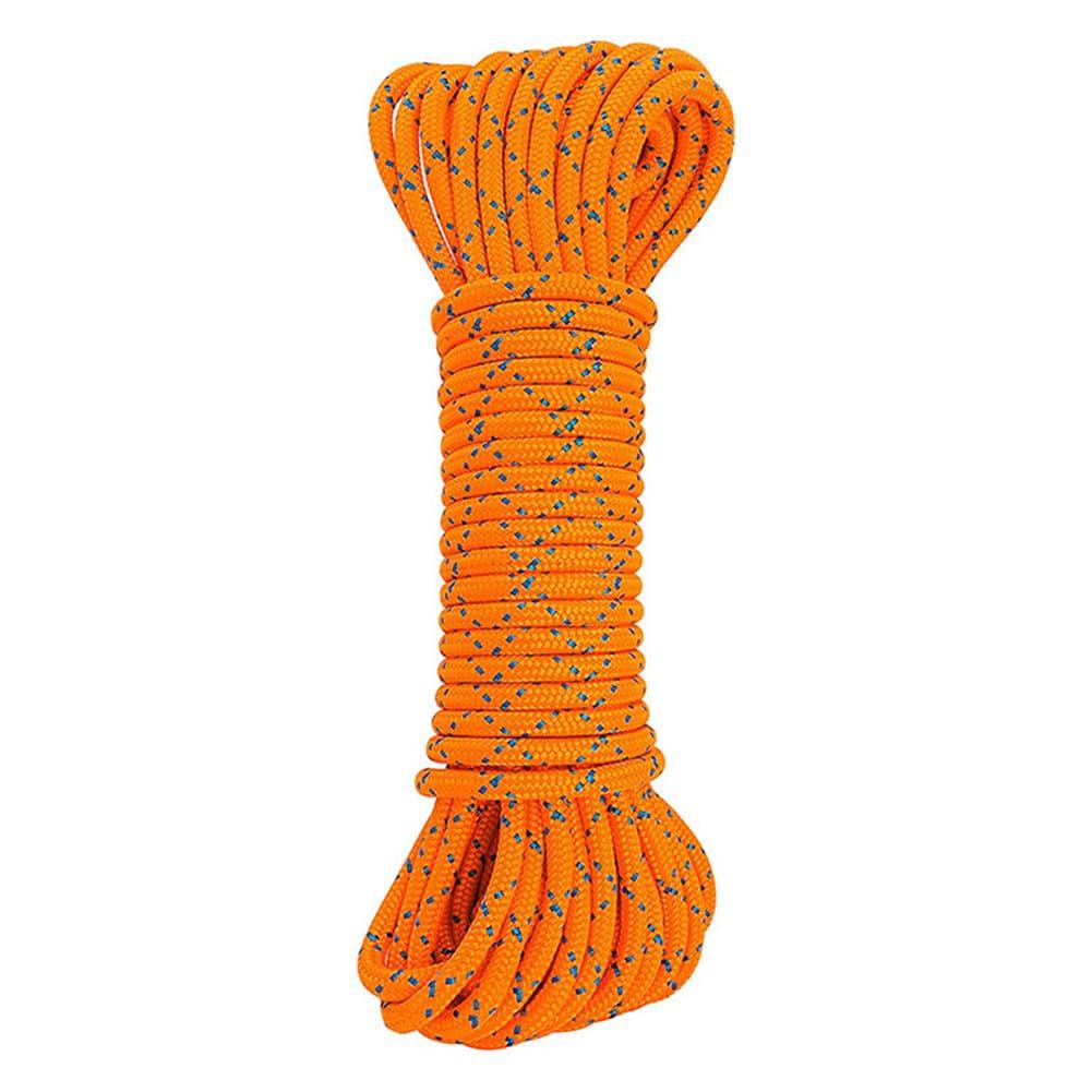 HONSAN Tent Rope Rope Diameter 8mm 2 Colors 10m 20m 30m Paracord with Reflective Material Load Capacity 1000Kg Guyline Multipurpose Rope Gardening оранжевый
HONSAN Tent Rope Rope Diameter 8mm 2 Colors 10m 20m 30m Paracord with Reflective Material Load Capacity 1000Kg Guyline Multipurpose Rope Gardening оранжевый
