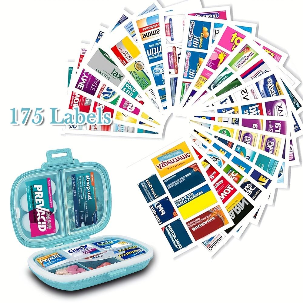 Pill Organizer with 175 Medicine Labels Travel Daily Pill Container Medication Pill Organizer Pill Case 7 Day Pill Organizer синій
Pill Organizer with 175 Medicine Labels Travel Daily Pill Container Medication Pill Organizer Pill Case 7 Day Pill Organizer синій