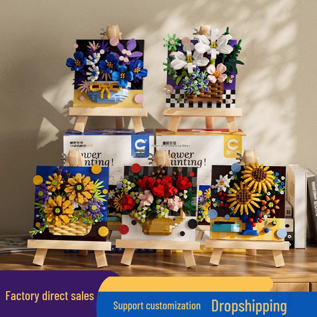 Lego-Compatible Flower Brick Set: Sunflower & Rose Ornament 2024 - New Toy Gift for Girls Acrylic Box (no bricks included)
Lego-Compatible Flower Brick Set: Sunflower & Rose Ornament 2024 - New Toy Gift for Girls Acrylic Box (no bricks included)