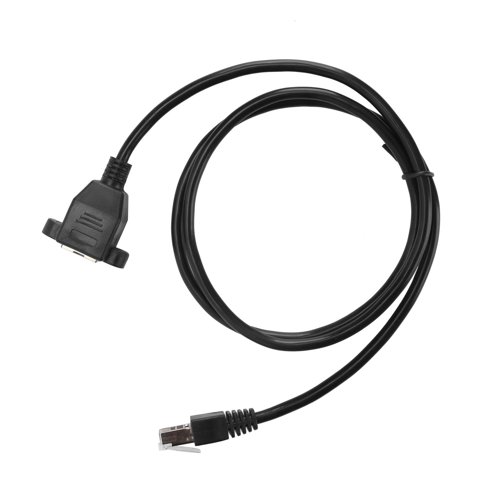 Роз єм Ethernet RJ45 Cat6 Шнур 1 метр Чоловічий до жіночого LAN-кабель з отвором для гвинта для фіксації
Роз єм Ethernet RJ45 Cat6 Шнур 1 метр Чоловічий до жіночого LAN-кабель з отвором для гвинта для фіксації