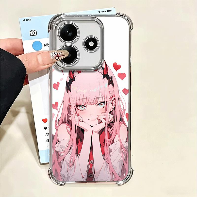 Zero Two 02 Kawaii Cute Soft Phone Case For Xiaomi Poco X7 X8 Pro Max X6 X5 X3 F8 Ultra F7 M8 M7 M5S Redmi 15C 15A 15 14C 13C 12 Xiaomi Poco F7 Pro
Zero Two 02 Kawaii Cute Soft Phone Case For Xiaomi Poco X7 X8 Pro Max X6 X5 X3 F8 Ultra F7 M8 M7 M5S Redmi 15C 15A 15 14C 13C 12 Xiaomi Poco F7 Pro