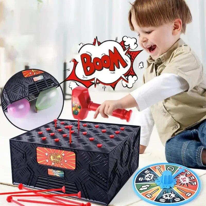 Игра Wack a Balloon, игра Blast Box Balloon, настольные настольные игры Tricky Balloon для семейной вечеринки
Игра Wack a Balloon, игра Blast Box Balloon, настольные настольные игры Tricky Balloon для семейной вечеринки