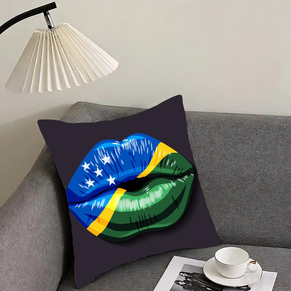 BBrazil Flag Cushion Cover Pillowcase Comfort Sofa Bed Silky Elegant Invisible Zipper Decorative Cushion Cover 30x30cm
BBrazil Flag Cushion Cover Pillowcase Comfort Sofa Bed Silky Elegant Invisible Zipper Decorative Cushion Cover 30x30cm