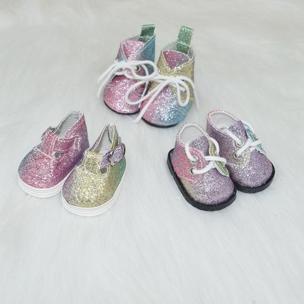 DIY Doll Shiny Shoes Casual Wear Dolls Shoes Clothes Accessories 20cm Cotton Doll/1/12 Dolls
DIY Doll Shiny Shoes Casual Wear Dolls Shoes Clothes Accessories 20cm Cotton Doll/1/12 Dolls
