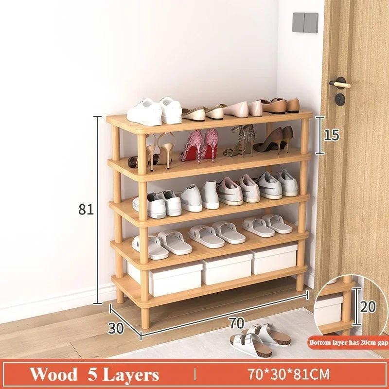 Wooden Shoe Rack Entrance Shoe Cabinet Household Multilayer Storage Rack Spacesaving Big Capacity Multifunctional Storage Shelf
Wooden Shoe Rack Entrance Shoe Cabinet Household Multilayer Storage Rack Spacesaving Big Capacity Multifunctional Storage Shelf