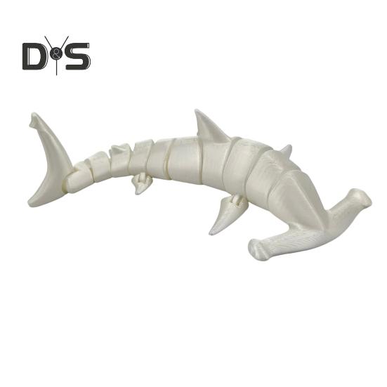 3D-печатная фигурка акулы-молота, подвижные суставы, фигурка акулы, шарнирная модель морского животного, игрушка-фиджет, украшение для домашнего офиса, рабочего стола, орнамент белый
3D-печатная фигурка акулы-молота, подвижные суставы, фигурка акулы, шарнирная модель морского животного, игрушка-фиджет, украшение для домашнего офиса, рабочего стола, орнамент белый