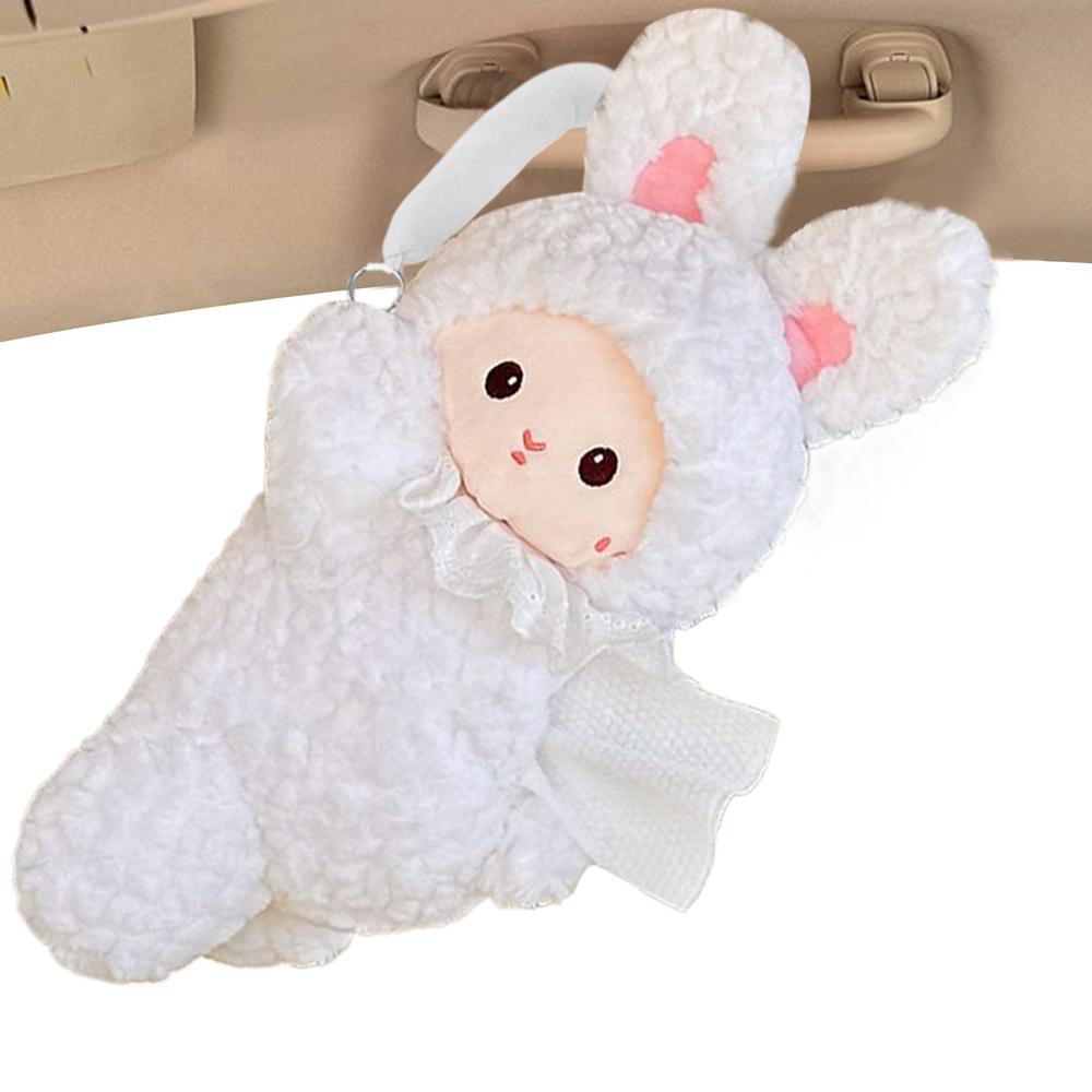 Tissue Holder For Car Rabbit Design Backseat Paper Towel Dispenser Plush Tissue Box Holder For Car For Truck RV Headrest Visor
Tissue Holder For Car Rabbit Design Backseat Paper Towel Dispenser Plush Tissue Box Holder For Car For Truck RV Headrest Visor