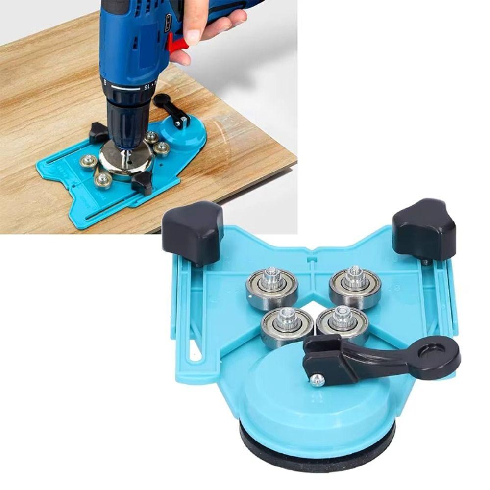 Positioning Drilling Locator Drill Bit Punching Fixer Fixing Device Hole Opener Glass синій
Positioning Drilling Locator Drill Bit Punching Fixer Fixing Device Hole Opener Glass синій
