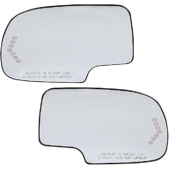 Exterior Mirror Glass w/Turn Signal Compatible With Chevy Avalanche Silverado Suburban/GMC Tahoe Sierra Yukon/Cadillac 2002-2006 Left Driver Side &
Exterior Mirror Glass w/Turn Signal Compatible With Chevy Avalanche Silverado Suburban/GMC Tahoe Sierra Yukon/Cadillac 2002-2006 Left Driver Side &