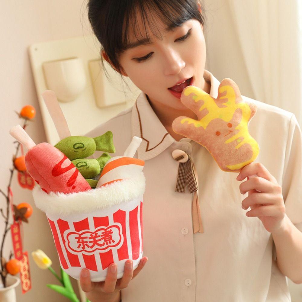 Meatballs Potted Plant Plush Doll Pretend Cooking Hot Pot Skewers Stuffed Toys Birthday Gifts Fried Chicken
Meatballs Potted Plant Plush Doll Pretend Cooking Hot Pot Skewers Stuffed Toys Birthday Gifts Fried Chicken