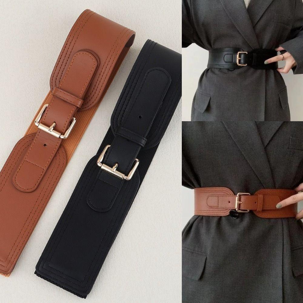 High Elastic Stretch Wide Belt Adjustable Women’s Cummerbunds for Dresses & Coat чорний
High Elastic Stretch Wide Belt Adjustable Women’s Cummerbunds for Dresses & Coat чорний