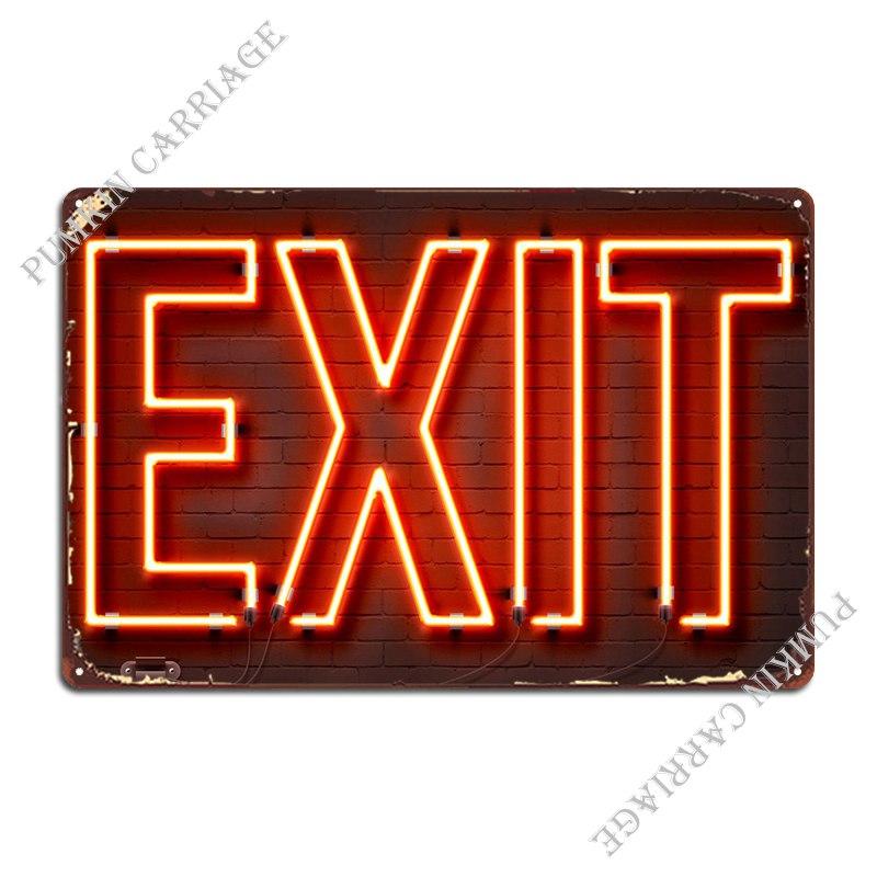 Exit Neon Sign Metal Plaque Wall Decor Iron Sign Wall Decor Cinema Tin Sign Poster 20x30cm(7.8x11.8inch)
Exit Neon Sign Metal Plaque Wall Decor Iron Sign Wall Decor Cinema Tin Sign Poster 20x30cm(7.8x11.8inch)