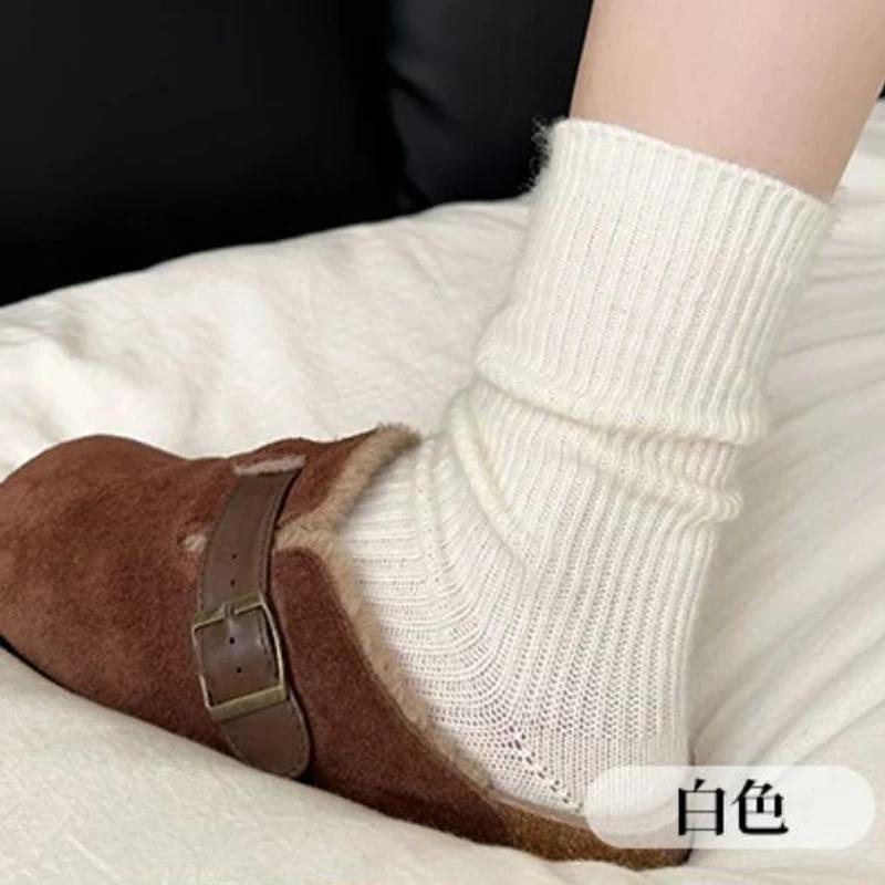 Women Winter Wool Socks Warm Thicken Cashmere Furry Fashion Solid Color Knitted Comfortable Home Sock Soft Mid Tube Thermal Sock белый
Women Winter Wool Socks Warm Thicken Cashmere Furry Fashion Solid Color Knitted Comfortable Home Sock Soft Mid Tube Thermal Sock белый