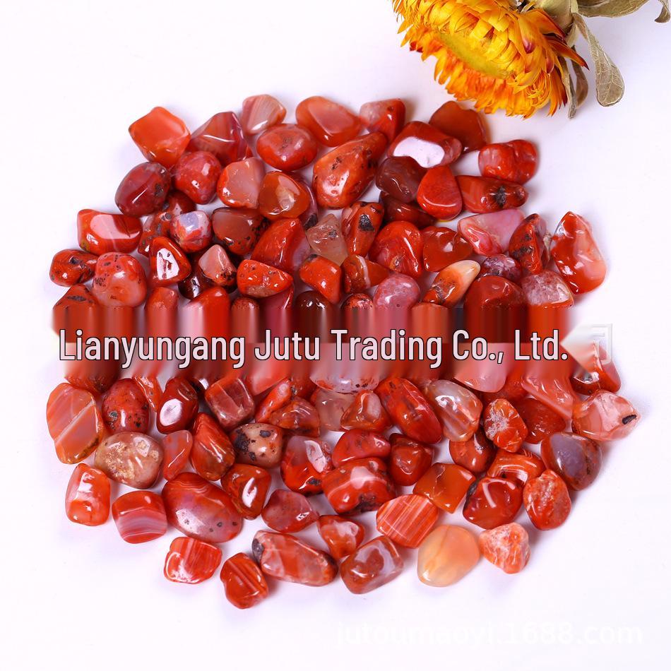 Natural Red Agate Gravel Ornaments for Bonsai and Fish Tanks - Home Decoration Incense Stones 5-7mm, 500g
Natural Red Agate Gravel Ornaments for Bonsai and Fish Tanks - Home Decoration Incense Stones 5-7mm, 500g