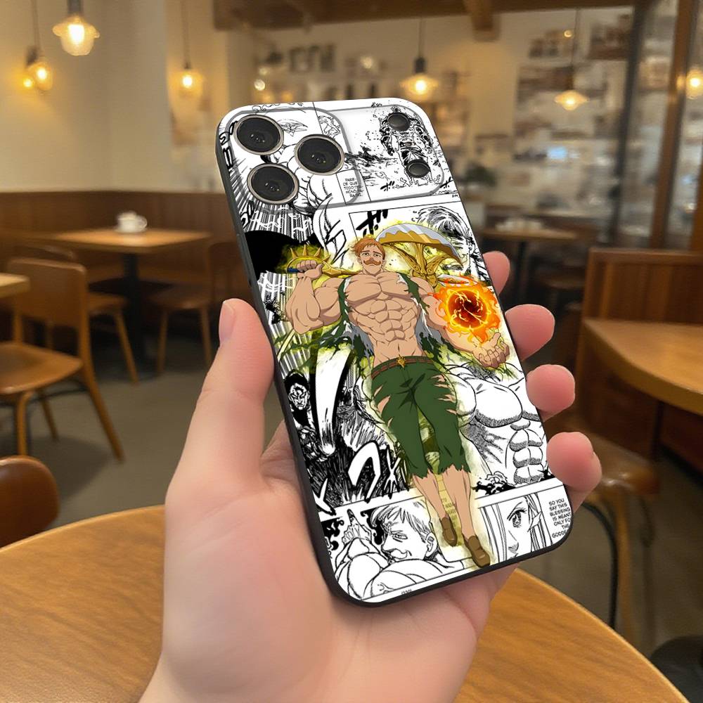 Comics E-Escanor Arrogant Black Soft Cover Phone Case For iPhone 17,16,15,14,13,12,11,Pro,Max,Plus iPhone13
Comics E-Escanor Arrogant Black Soft Cover Phone Case For iPhone 17,16,15,14,13,12,11,Pro,Max,Plus iPhone13