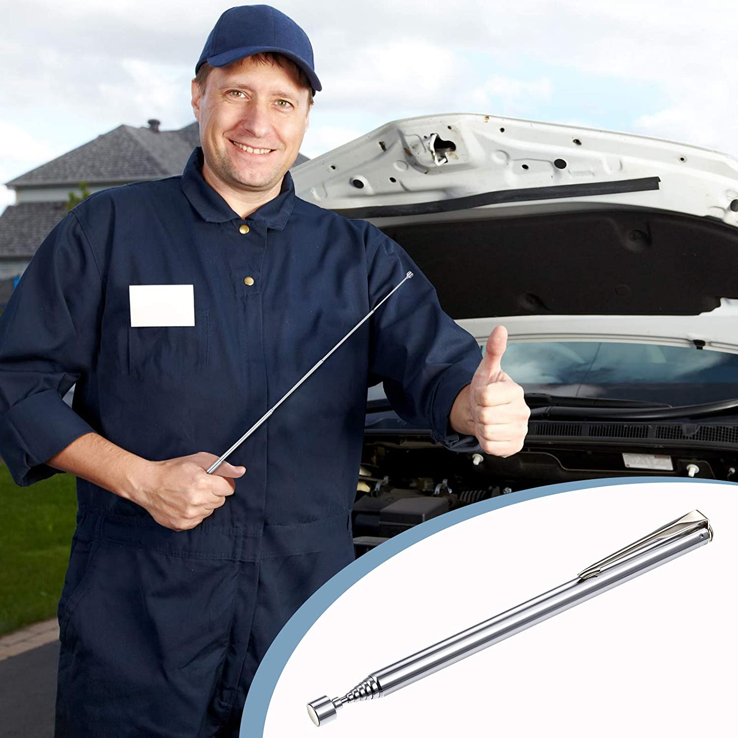 телескопические магнитные захваты, 1 шт., магнитный инструмент для захвата с карманным зажимом, инструмент для ремонта автомобиля ZPG 1pc
телескопические магнитные захваты, 1 шт., магнитный инструмент для захвата с карманным зажимом, инструмент для ремонта автомобиля ZPG 1pc