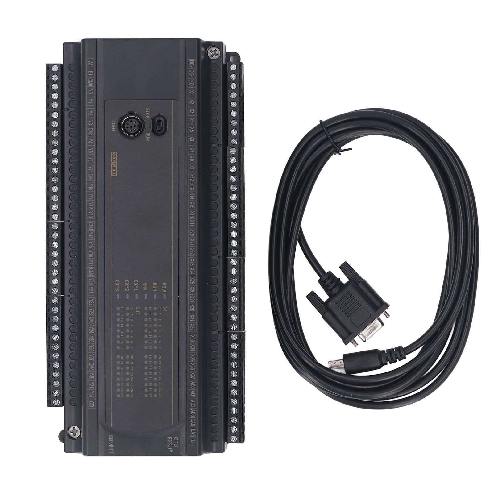 PLC Industrial Control Board 32 Input 28 Output 2100K High Speed Counting with Download Cable
PLC Industrial Control Board 32 Input 28 Output 2100K High Speed Counting with Download Cable