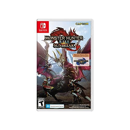 Набір Monster Hunter Rise + Sunbreak (Імпортується: Північна Америка) - перемикач
Набір Monster Hunter Rise + Sunbreak (Імпортується: Північна Америка) - перемикач