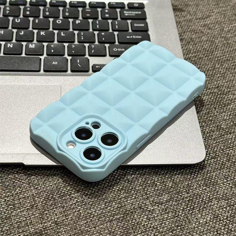 Applicable to Apple 17promax three-dimensional plaid protective case iPhone16pro simple new mobile phone case anti-drop Apple 13
Applicable to Apple 17promax three-dimensional plaid protective case iPhone16pro simple new mobile phone case anti-drop Apple 13