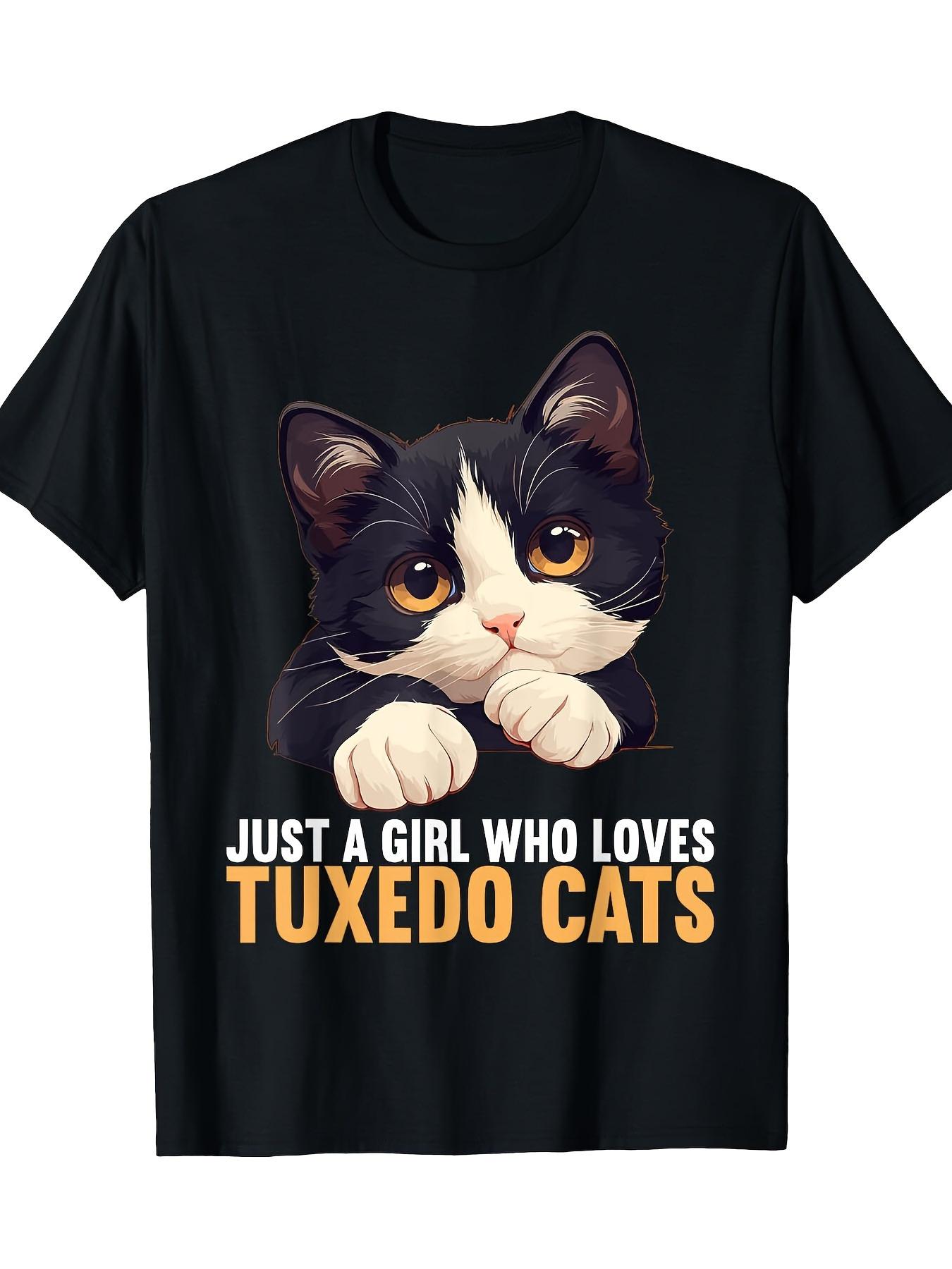 Only Like Tuxedo Cat Pattern Girl T-Shirt XXXL
Only Like Tuxedo Cat Pattern Girl T-Shirt XXXL