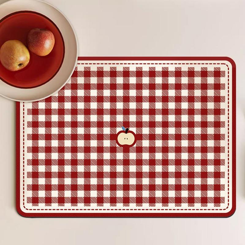 Creamy Style Kitchen Draining Tray Countertop Silica Gel Water-absorbing Pad Stain-resistant Coffee Machine Mat (as the picture,20x30cm)
Creamy Style Kitchen Draining Tray Countertop Silica Gel Water-absorbing Pad Stain-resistant Coffee Machine Mat (as the picture,20x30cm)