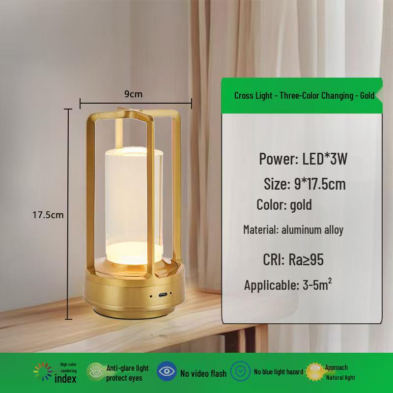 Trendy Aluminum Alloy LED Night Light: Decorative Bedside Table Lamp 3W золотий
Trendy Aluminum Alloy LED Night Light: Decorative Bedside Table Lamp 3W золотий