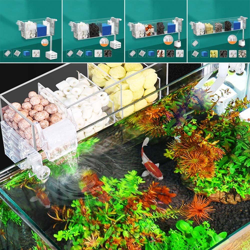 Silent Fish Tank Built-in Circulating Water Purifier Multifunctional Waterfall Filter Box for Home A
Silent Fish Tank Built-in Circulating Water Purifier Multifunctional Waterfall Filter Box for Home A