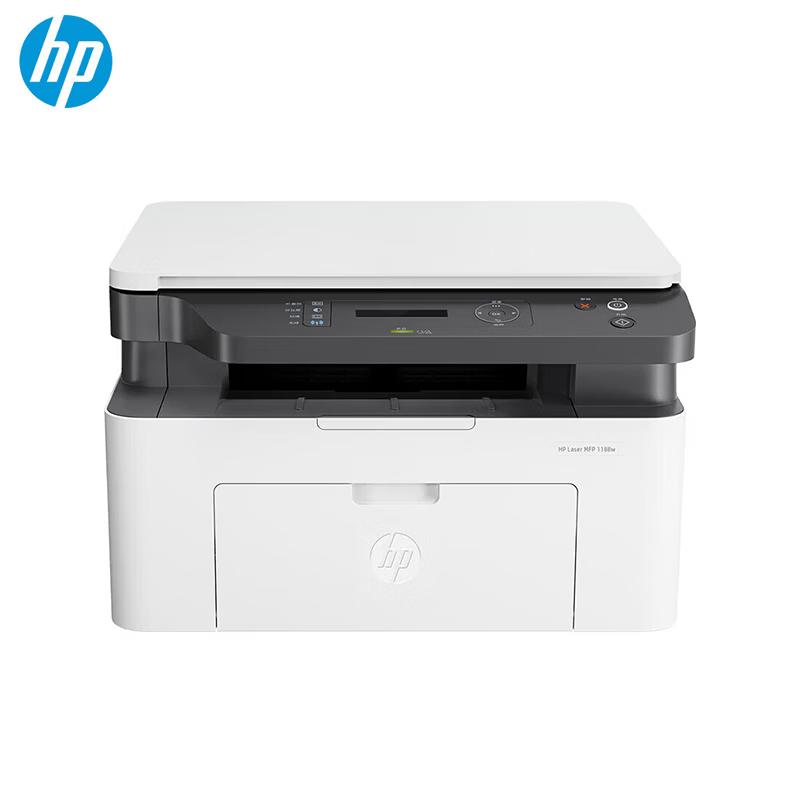 HP 1188w Wireless Black & White Laser Multifunction Printer CN plug (adapter included)
HP 1188w Wireless Black & White Laser Multifunction Printer CN plug (adapter included)