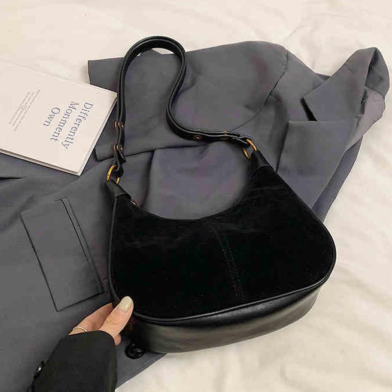 Сумка подмышкой из замши в стиле ретро, женская, осень-зима, новая, французская, роскошная, одно плечевая сумка, простая, универсальная, полумесяц
Сумка подмышкой из замши в стиле ретро, женская, осень-зима, новая, французская, роскошная, одно плечевая сумка, простая, универсальная, полумесяц