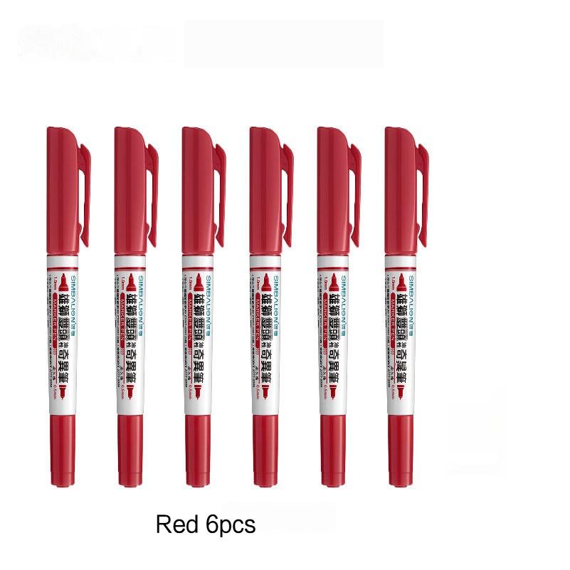 6/12Pc box High Quality Waterproof Permanent Marker Pen Dual Tip 0.5/1.0MM Quick Dry Art Marker Student School Office Stationery
6/12Pc box High Quality Waterproof Permanent Marker Pen Dual Tip 0.5/1.0MM Quick Dry Art Marker Student School Office Stationery