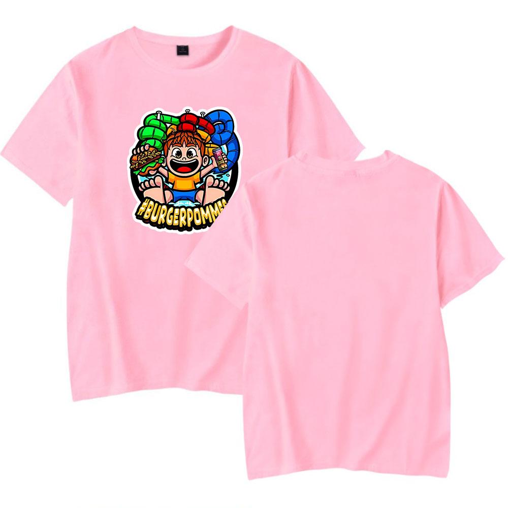 Fashion Summer Women Men s Short Sleeve Tshirt Burgerpommes ICrimax Fitness Clothing New Men Tee Shirt Cosplay T-Shirt XXS рожевий
Fashion Summer Women Men s Short Sleeve Tshirt Burgerpommes ICrimax Fitness Clothing New Men Tee Shirt Cosplay T-Shirt XXS рожевий