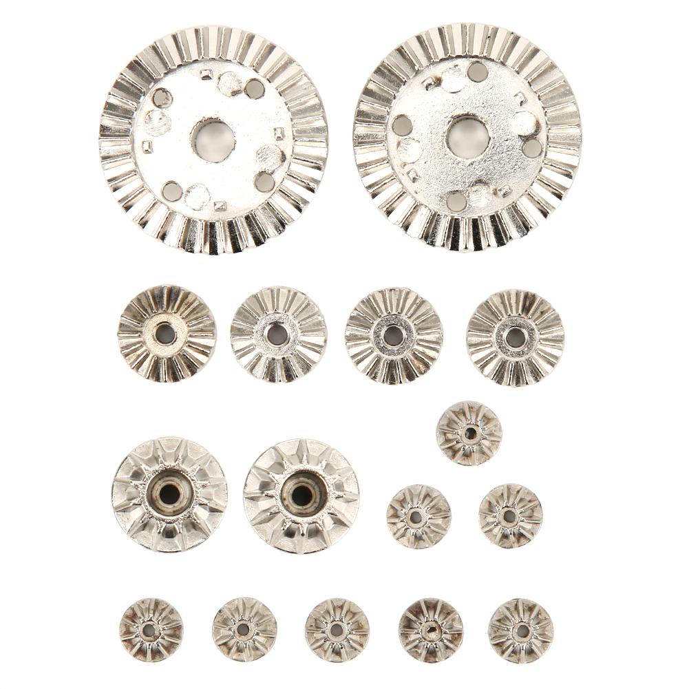 16pcs Upgrade Metal Gear Differential Driving Gears For Wltoys 144001 114 RC Car AccessorySilver
16pcs Upgrade Metal Gear Differential Driving Gears For Wltoys 144001 114 RC Car AccessorySilver