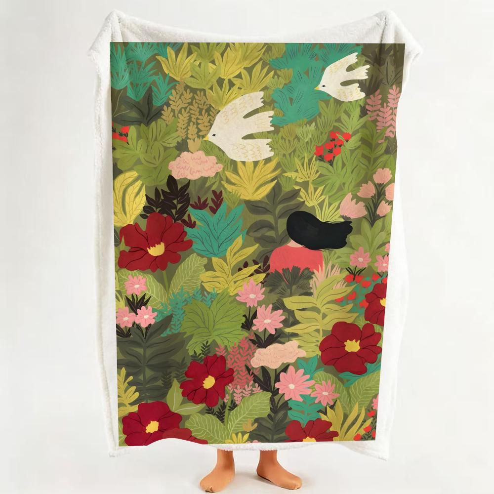 Illustrator V Virginie Cognet Throw Flannel Throw Blanket Suitable for Sofa Living Room Bedroom 75cmx90cm
Illustrator V Virginie Cognet Throw Flannel Throw Blanket Suitable for Sofa Living Room Bedroom 75cmx90cm