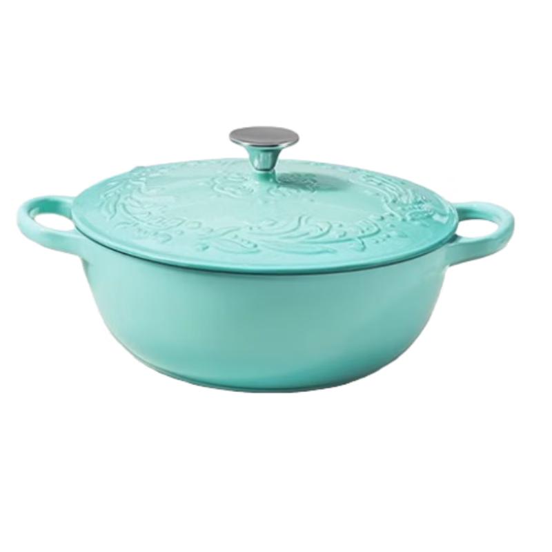 Chuida Huang 22cm Enamel Casserole Pot
Chuida Huang 22cm Enamel Casserole Pot