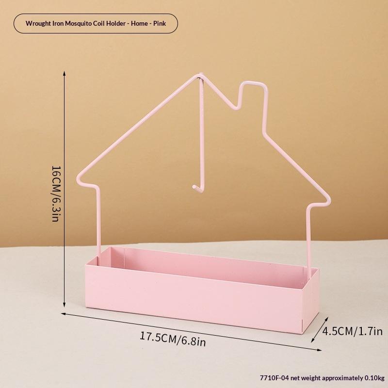 House Shaped Metal Mosquito Coil Holder Fireproof Coil Burner Stand For Home Indoor Outdoor Use розовый
House Shaped Metal Mosquito Coil Holder Fireproof Coil Burner Stand For Home Indoor Outdoor Use розовый