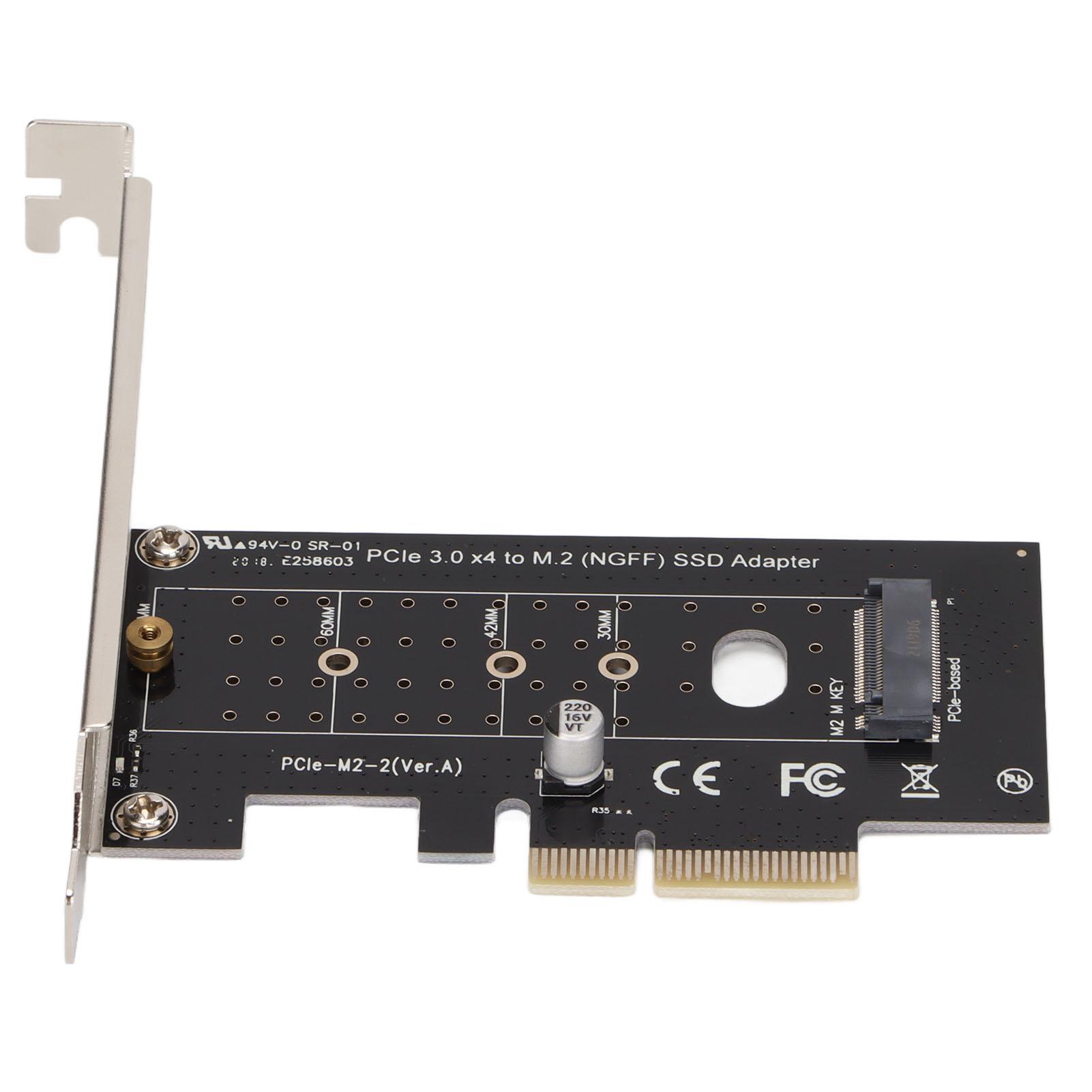 NVME M.2 to PCIE3.0 X4 Adapter Fast Speed Fast Heat Dissipation M.2 NVME SSD to PCIE 3.0X4
NVME M.2 to PCIE3.0 X4 Adapter Fast Speed Fast Heat Dissipation M.2 NVME SSD to PCIE 3.0X4