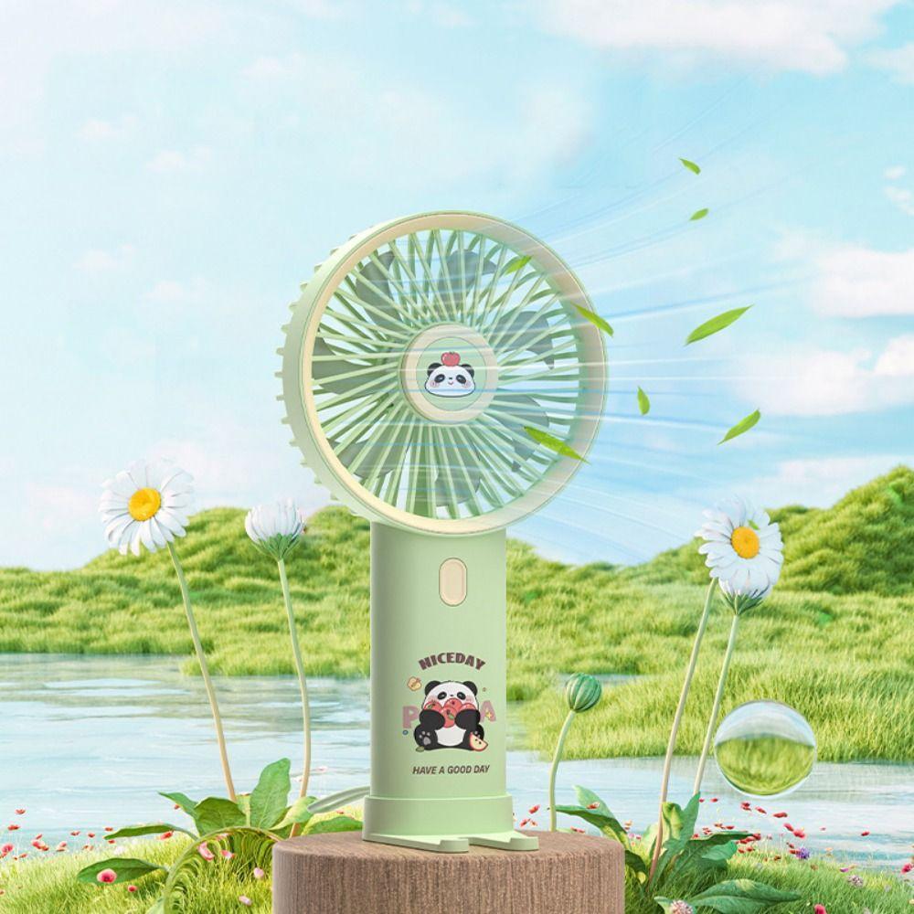 Cute Panda Mini Electronic Fan Green Air Conditioner Fan Cartoon Handheld Fan Travel Essentials Style 1
Cute Panda Mini Electronic Fan Green Air Conditioner Fan Cartoon Handheld Fan Travel Essentials Style 1