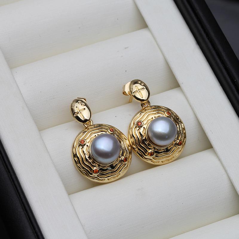 Real Freshwater Big Pearl Earrings For Women,Indian Natural Pearl Earrings Fine Jewelry Wife Mother Birthday Gift White Black
Real Freshwater Big Pearl Earrings For Women,Indian Natural Pearl Earrings Fine Jewelry Wife Mother Birthday Gift White Black