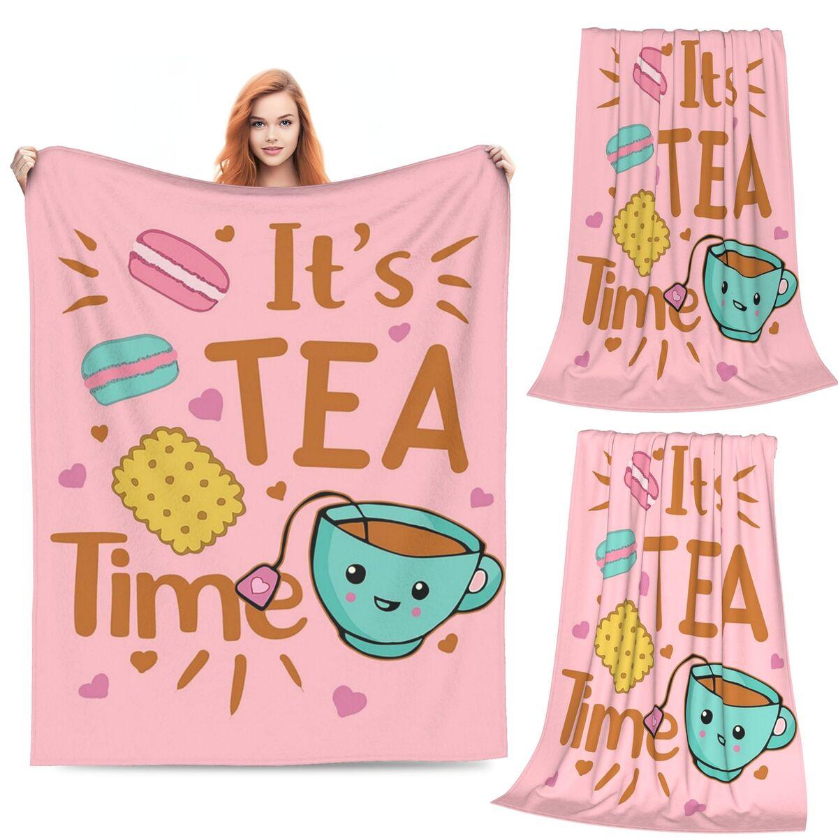 Cute Fun Tea Party Blankets Soft Warm Flannel Throw Blanket Bedspread for Bed Living room Picnic Travel Home Couch 80x120cm
Cute Fun Tea Party Blankets Soft Warm Flannel Throw Blanket Bedspread for Bed Living room Picnic Travel Home Couch 80x120cm