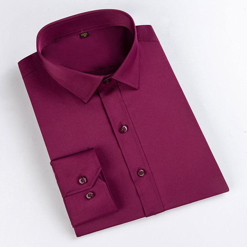 Рубашка с длинными рукавами для мужчин, весна и осень, новая мужская модная рубашка, однотонная, повседневная, деловая, формальная, верхняя часть XXXXXXL
Рубашка с длинными рукавами для мужчин, весна и осень, новая мужская модная рубашка, однотонная, повседневная, деловая, формальная, верхняя часть XXXXXXL