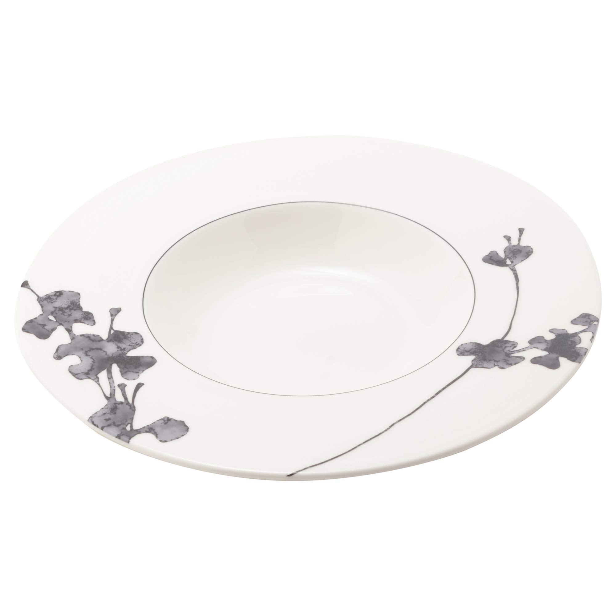 NARUMI Plate Dish Black Plant Black 25cm Rim Soup Microwave Warmable Made in Japan 51230-5239
NARUMI Plate Dish Black Plant Black 25cm Rim Soup Microwave Warmable Made in Japan 51230-5239