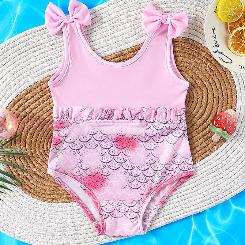 2025 Girls Ruffle Fish Scale Mermaid Swimsuit - Cute Little Princess Style Swimwear Size 90
2025 Girls Ruffle Fish Scale Mermaid Swimsuit - Cute Little Princess Style Swimwear Size 90