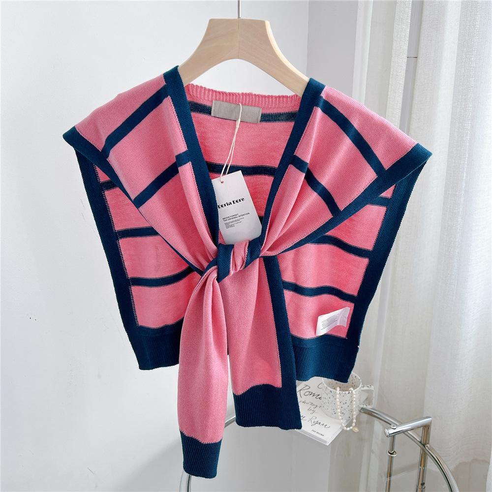 Новый шарф на плечо шаль женский поддельный воротник защита плеч шарф кондиционируемая комната камзол украшение в паре с узлом защиты шеи 46*98cm
Новый шарф на плечо шаль женский поддельный воротник защита плеч шарф кондиционируемая комната камзол украшение в паре с узлом защиты шеи 46*98cm