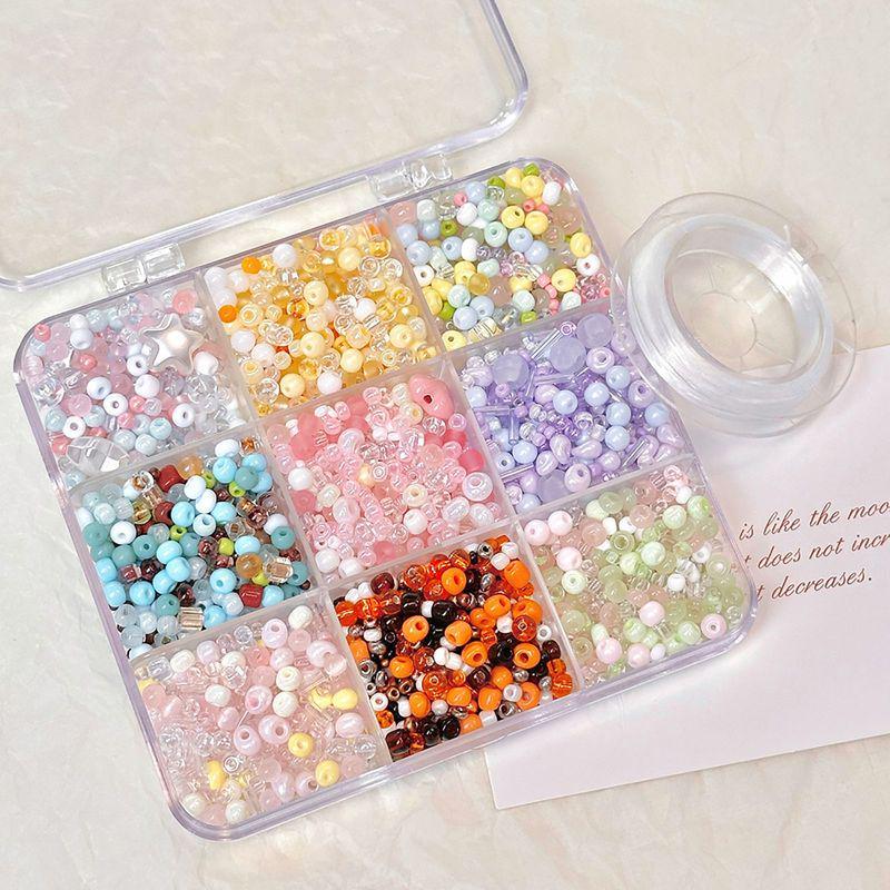 Mixed Glass Rice Beads Set: 24-Grid Box for DIY Bracelet Making & Accessories
Mixed Glass Rice Beads Set: 24-Grid Box for DIY Bracelet Making & Accessories
