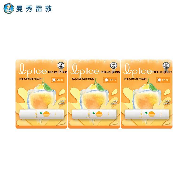 Mentholatum Fruit Ice Lip Balm - Lemon (3-Pack)
Mentholatum Fruit Ice Lip Balm - Lemon (3-Pack)