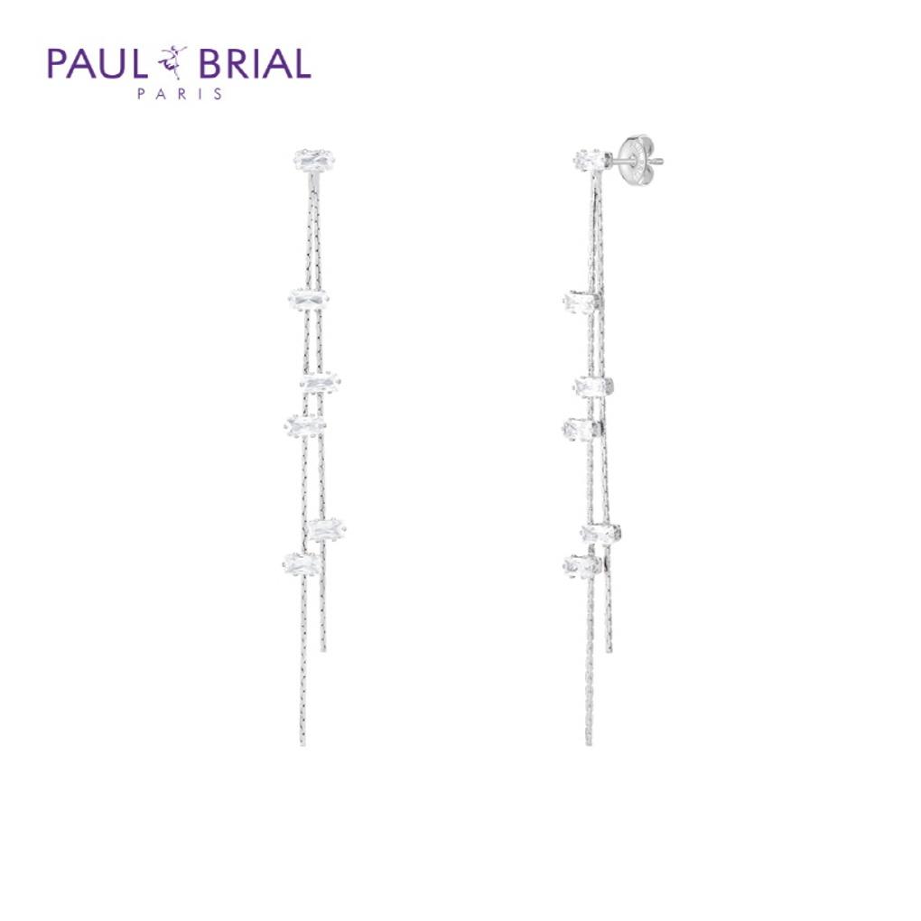 PAULBRIAL PYBE0092 (WG) Baguette Drop Earrings
PAULBRIAL PYBE0092 (WG) Baguette Drop Earrings