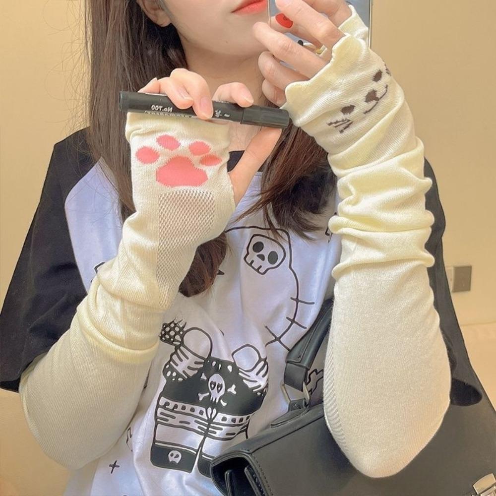 UV Protection Kitty Paw Arm Sleeves Breathable Cat Oversleeve Kawaii Cat Claw Arm Cover JK
UV Protection Kitty Paw Arm Sleeves Breathable Cat Oversleeve Kawaii Cat Claw Arm Cover JK