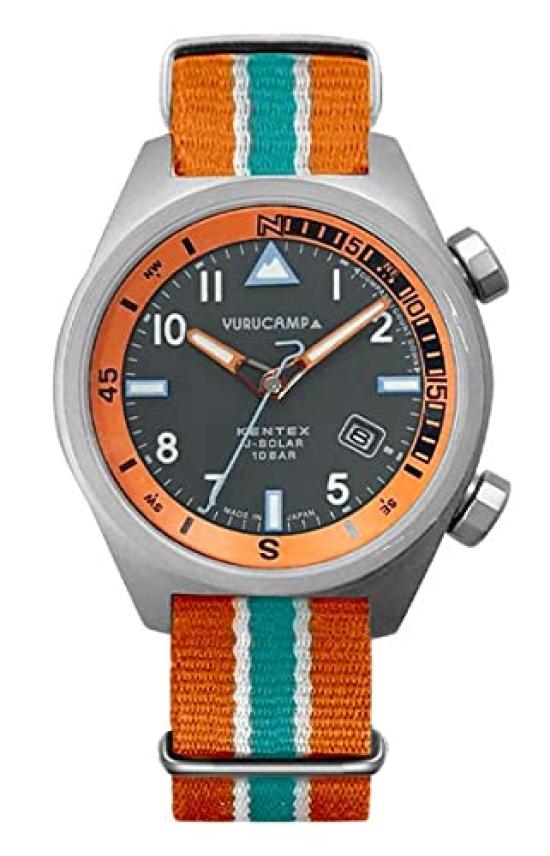 Yuru Watch Orange F Size Watch Made in Japan Official Yuru Model KENTEX Solar Orange Camp Camp
Yuru Watch Orange F Size Watch Made in Japan Official Yuru Model KENTEX Solar Orange Camp Camp